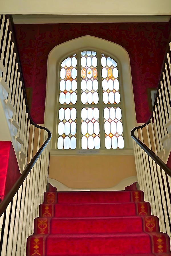 Architecture Photograph - Splendid Staircase by Norma Brock