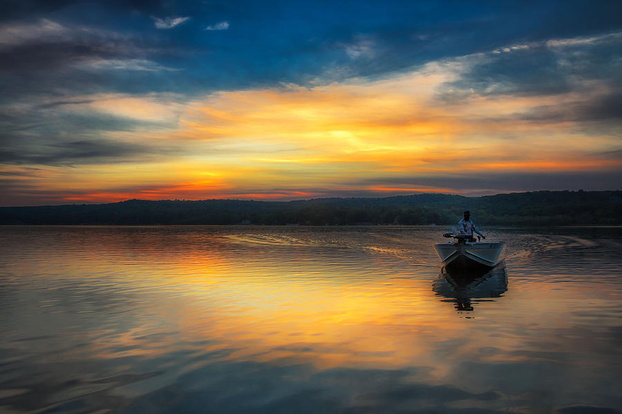 Splendor on the Lake Photograph by Sara Hudock
