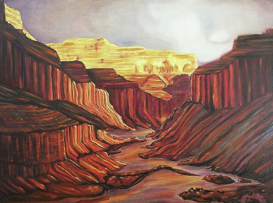 Grand Canyon National Park Painting - Splendor by Suzanne  Marie Leclair