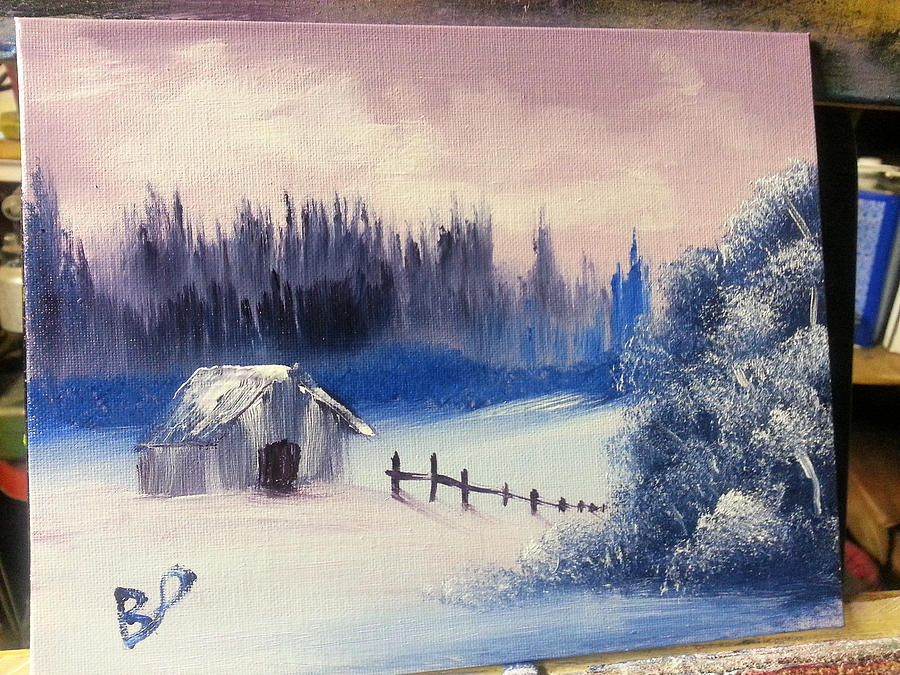 Winter Painting - Splendor Winter by Bryan Perry
