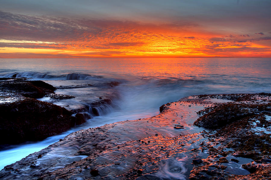 Split Rock Sunset Photograph by Cliff Wassmann