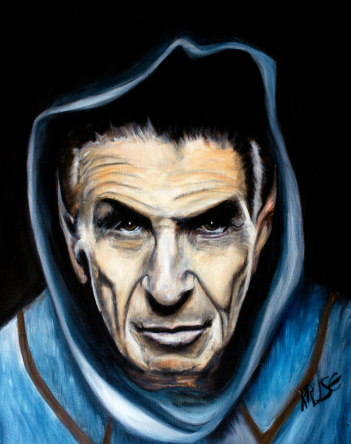 Star Trek Painting - Spock by James Kruse