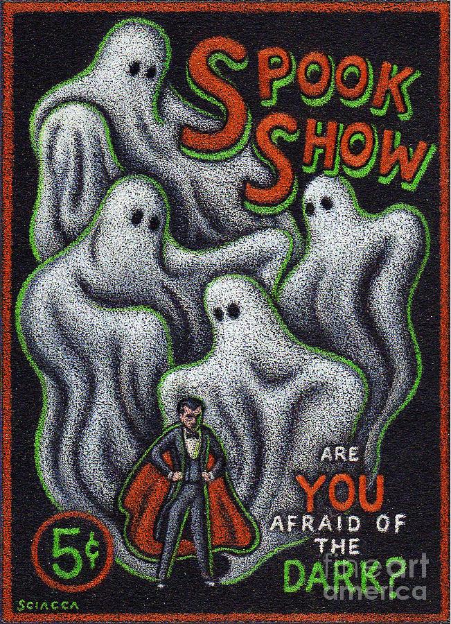 Spook Show Drawing by Thomas Sciacca | Fine Art America