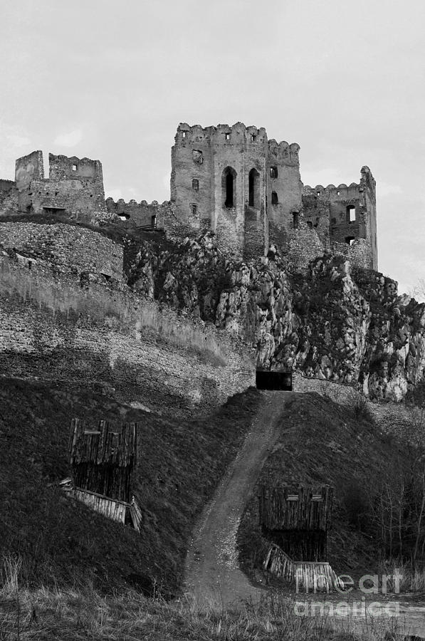 Spooky Castle Photograph by Les Palenik