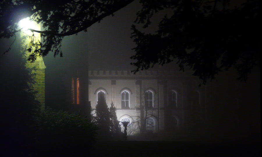 Spooky Gothic Villa Photograph by John Topman