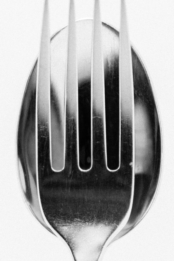 Abstract Photograph - Spoon Me by Wade Brooks