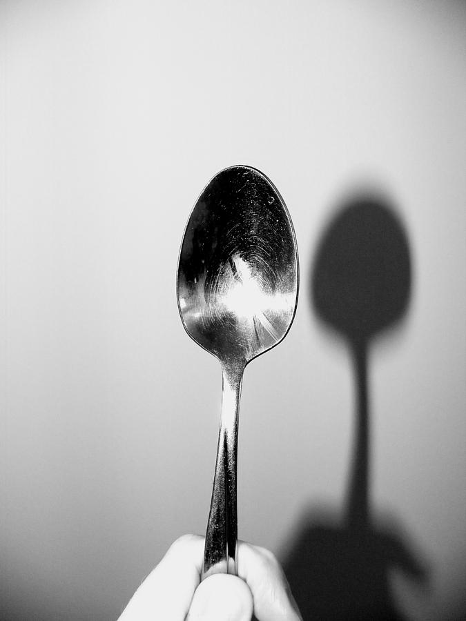 Spoon Reflection Photograph by Corinne Elizabeth Cowherd