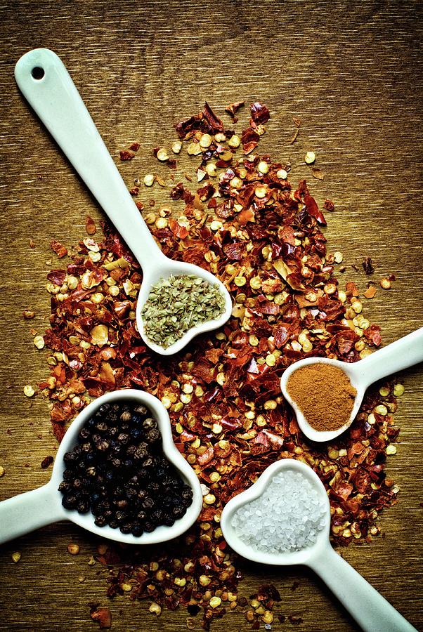 Spoons And Spices Photograph by Michelle Mcmahon