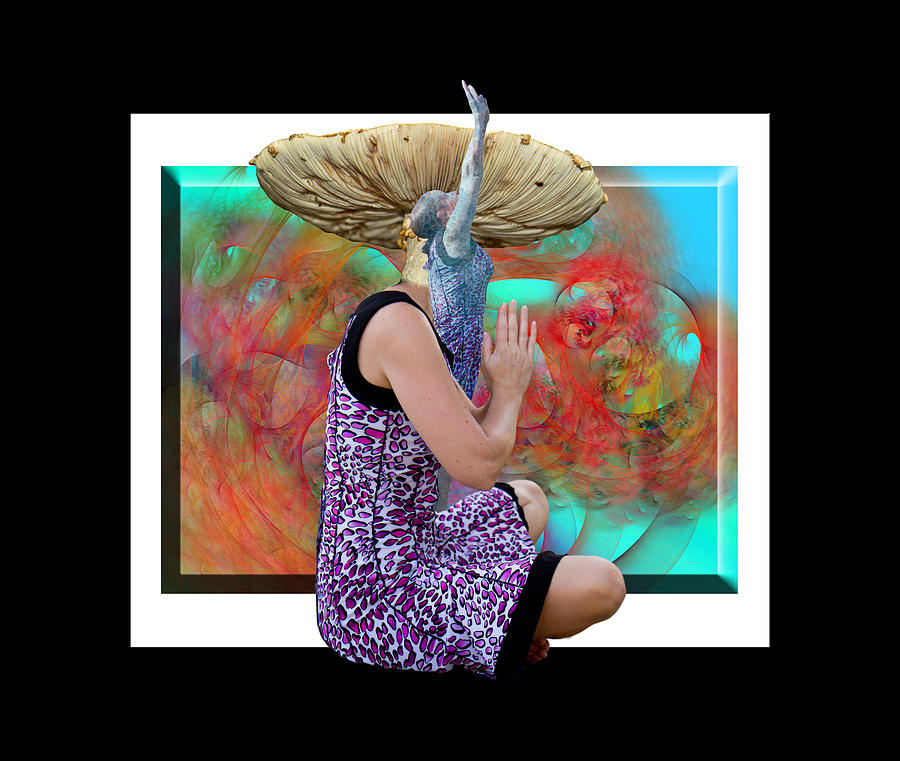 Mushroom Digital Art - Spore by Betsy Knapp