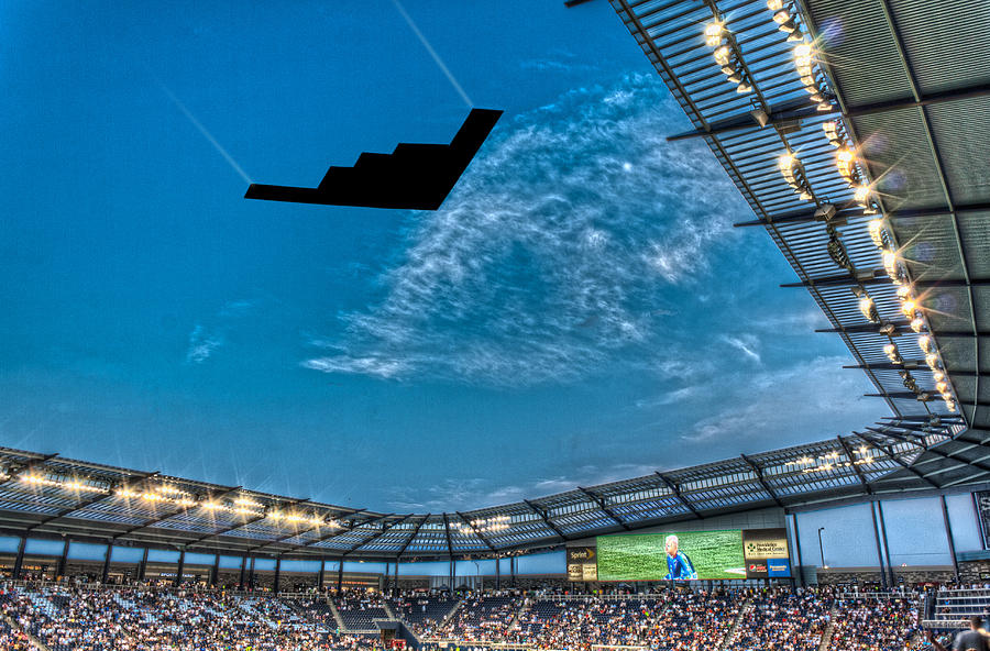 Kansas City Photograph - Sporting Flyover by Corey Cassaw