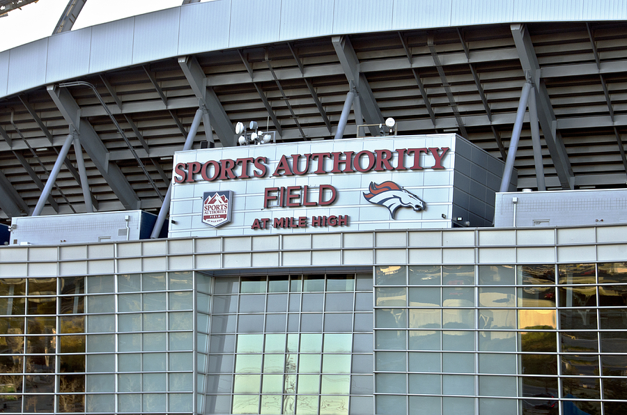 Sports Authority Field At Mile High Mixed Media