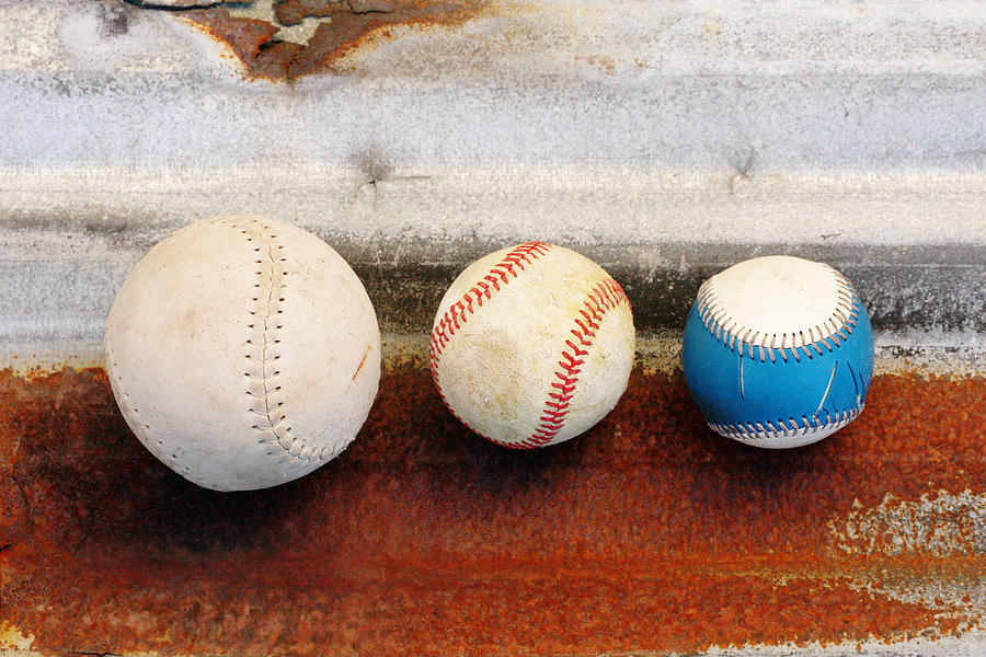 Sports Photograph - Sports - Game Balls by Art Block Collections