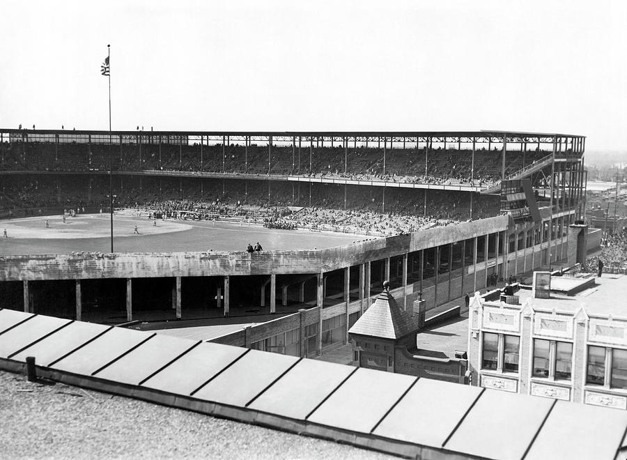 Sportsmens Park In St. Louis Photograph by Underwood Archives