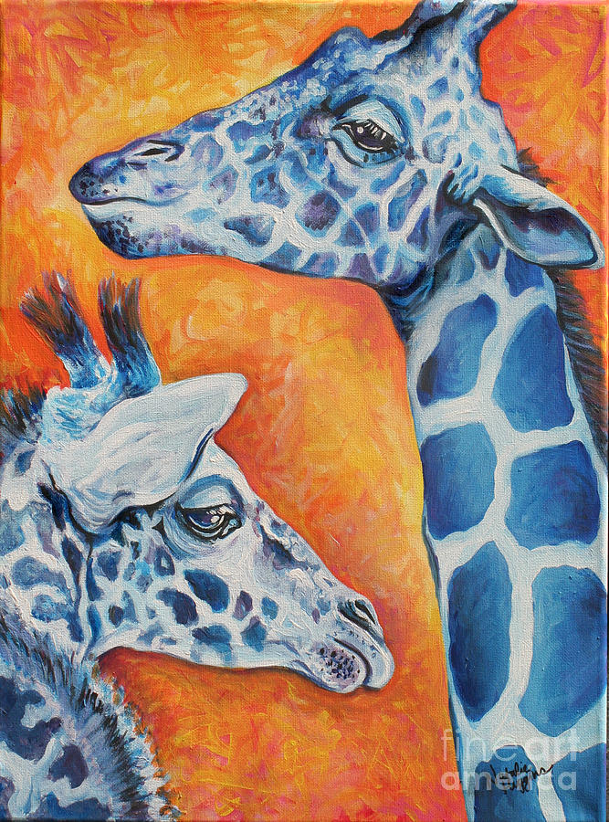 Wildlife Painting - Spotted Pair by Natalie Huggins