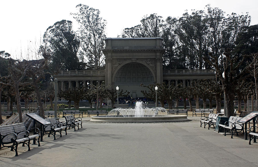 Spreckels Temple Of Music Golden Gate Park Photograph