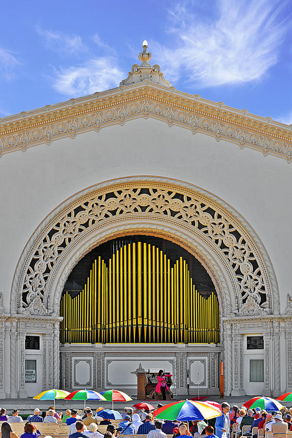 Spreckles Organ San Diego Photograph by Alexandra Till