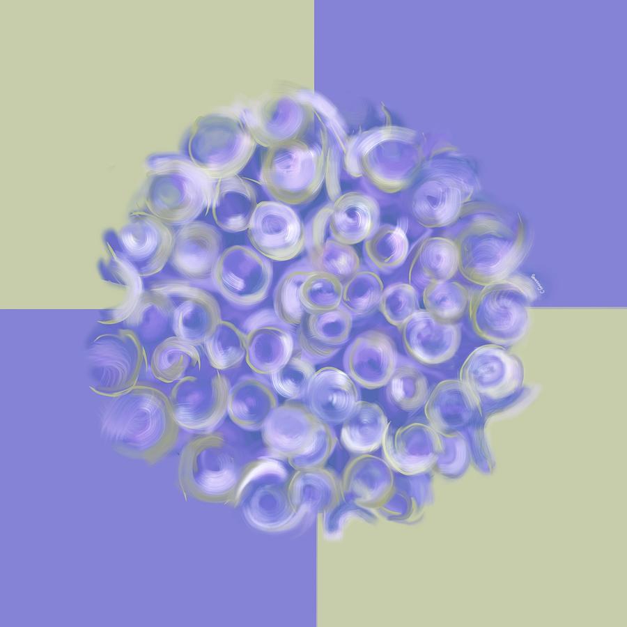 Spreeze Lilac Digital Art by Christine Fournier