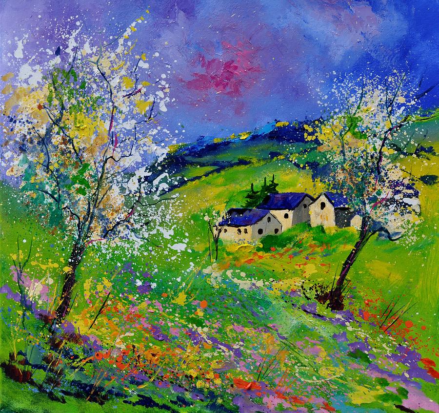 Spring Painting - Spring 774140 by Pol Ledent
