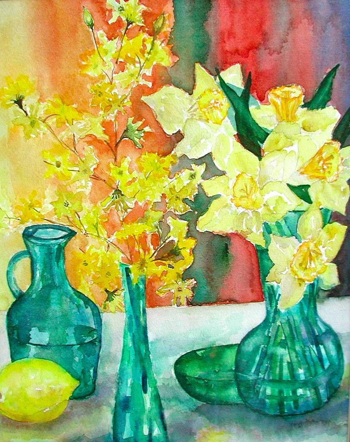 Spring Painting by Anna Ruzsan