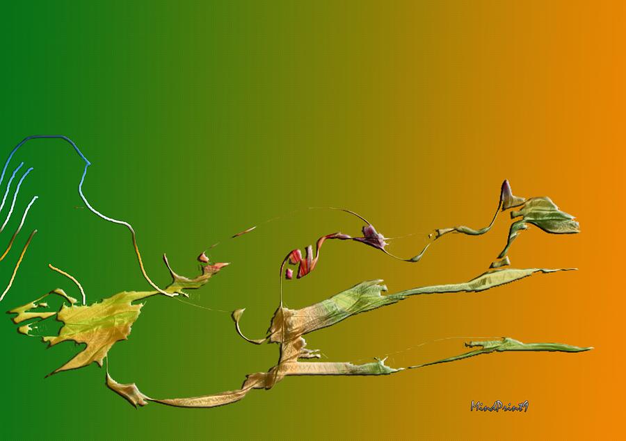Spring Digital Art by Asok Mukhopadhyay
