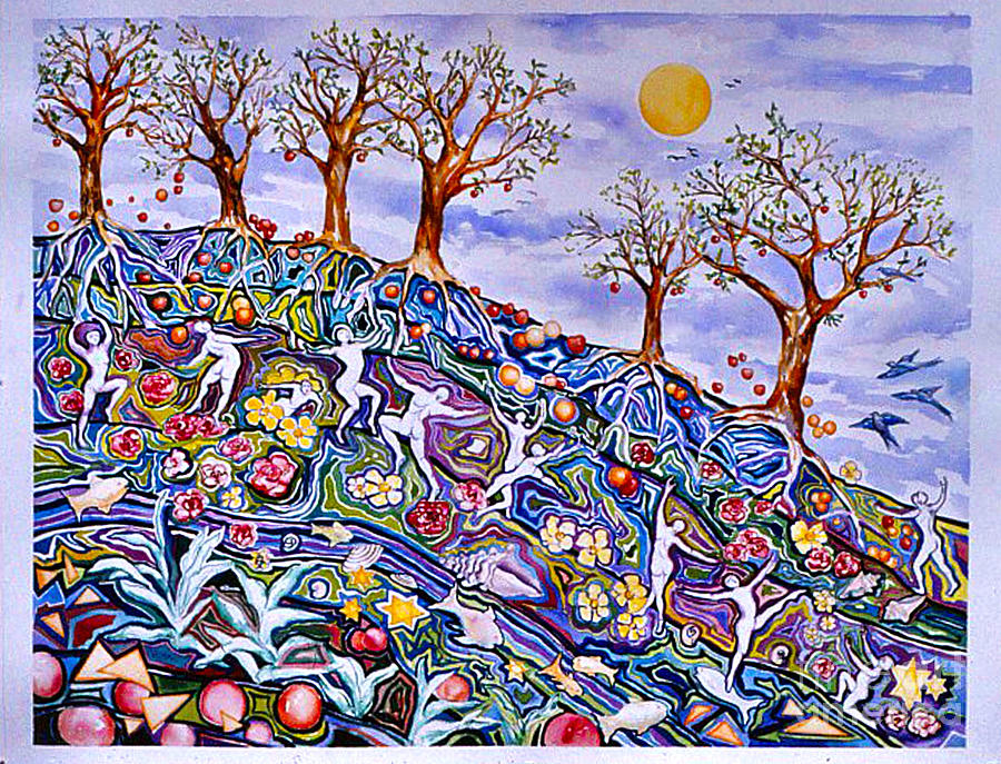 Spring Awakening Painting by Nancy Wait