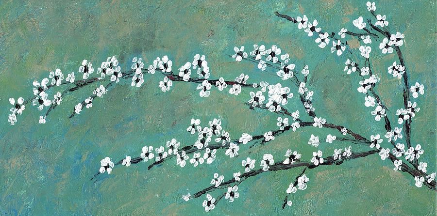 Spring Blossom Painting by David Dossett