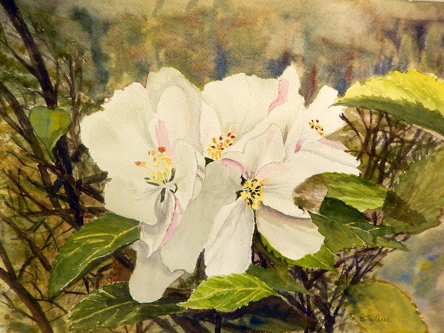 Spring Blossoms Painting by Betty-Anne McDonald