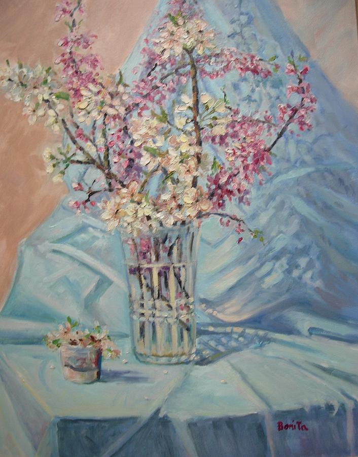 Spring Blossoms Painting by Bonita Waitl