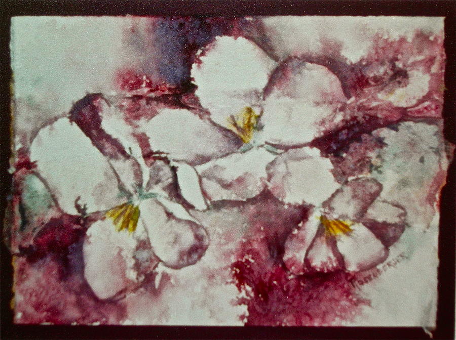 Spring Blossoms Painting by Carolyn Rosenberger