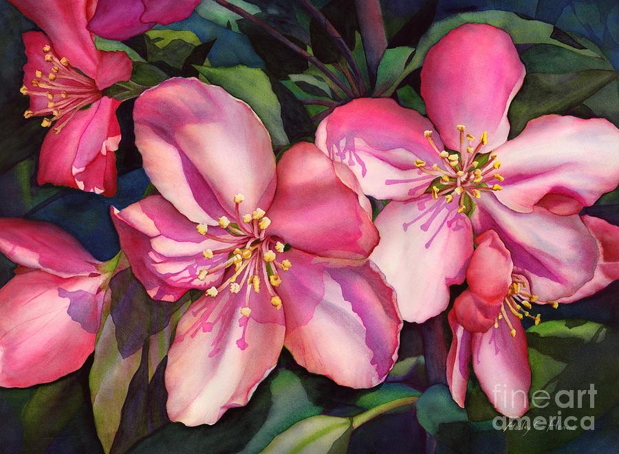 Spring Painting - Spring Blossoms by Hailey E Herrera