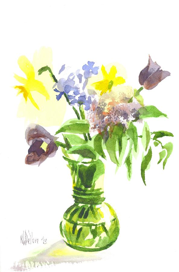 Spring Bouquet III Painting by Kip DeVore