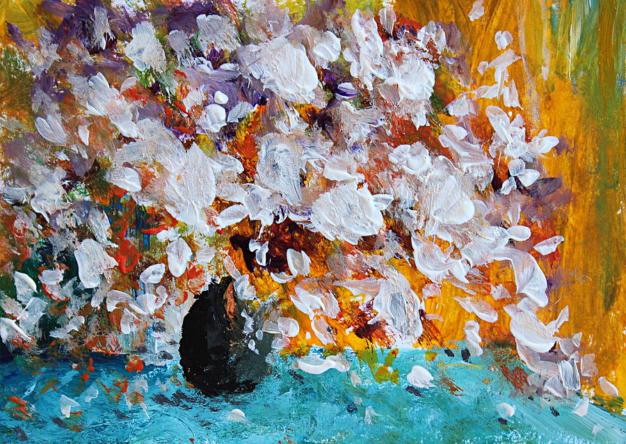 Spring Bouquet Painting by Kume Bryant