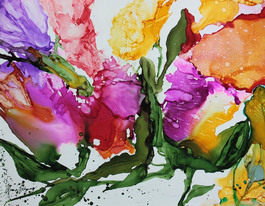 Spring Bouquet Painting by Marcia Breznay
