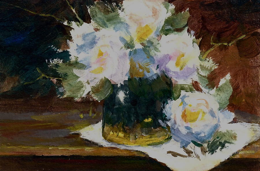 Spring Bouquet Painting by Richard Hinger