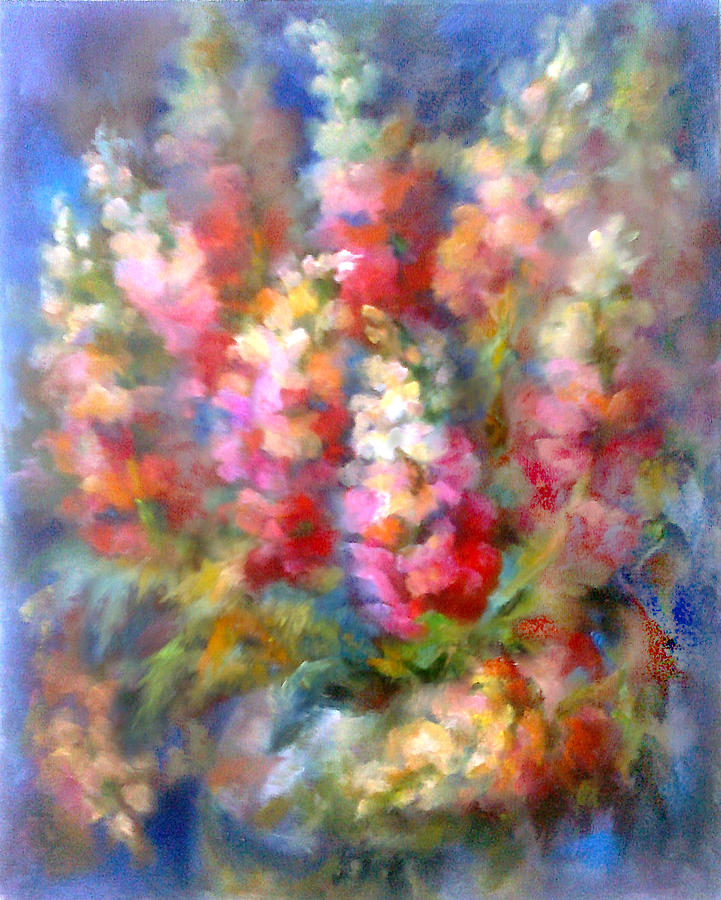 Still Life Painting - Spring bouquet by Tatyana Berestov