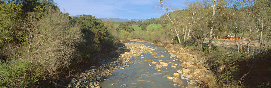 Nature Photograph - Spring Creek In Upper Ojai, California by Panoramic Images