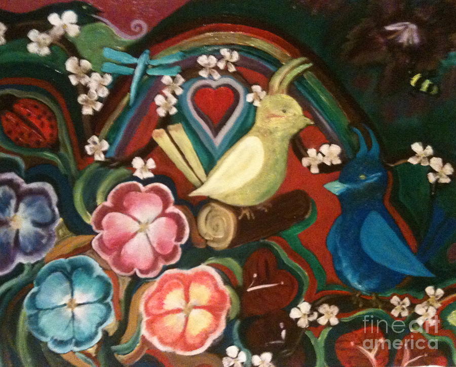 Spring Painting by Denise Tomasura