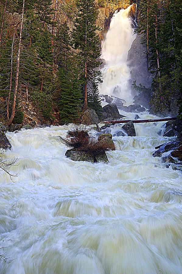 Spring Flow Falls Photograph by Matt Helm