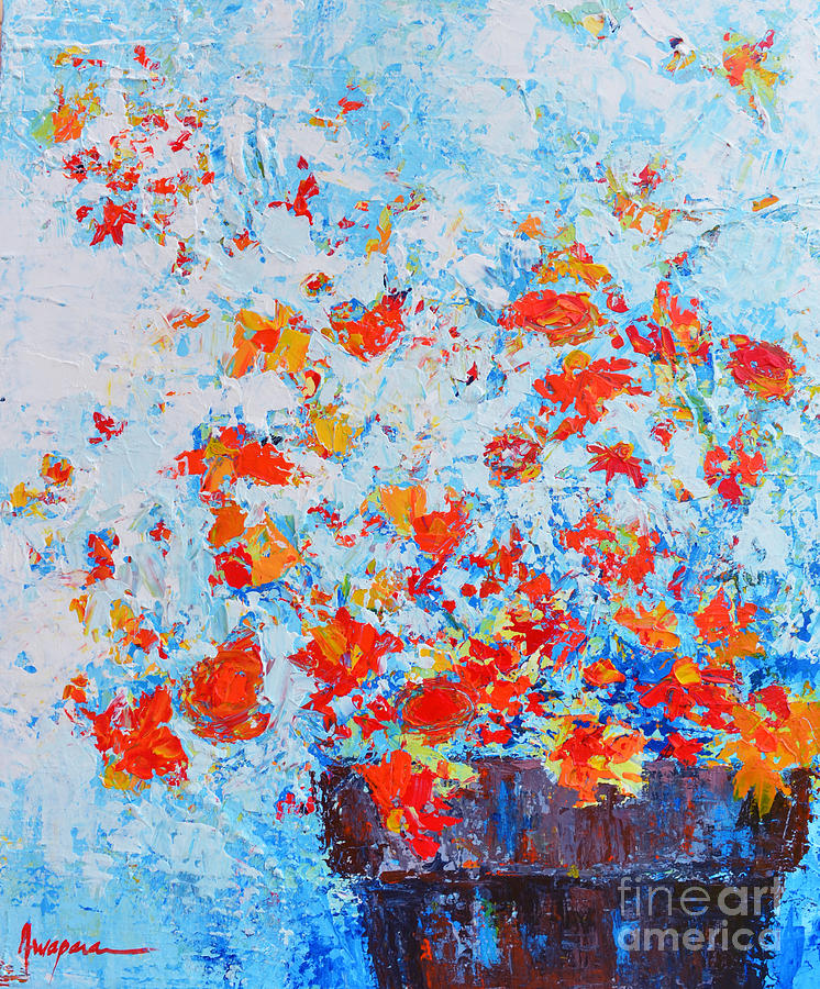 Spring Flowers IV Painting by Patricia Awapara