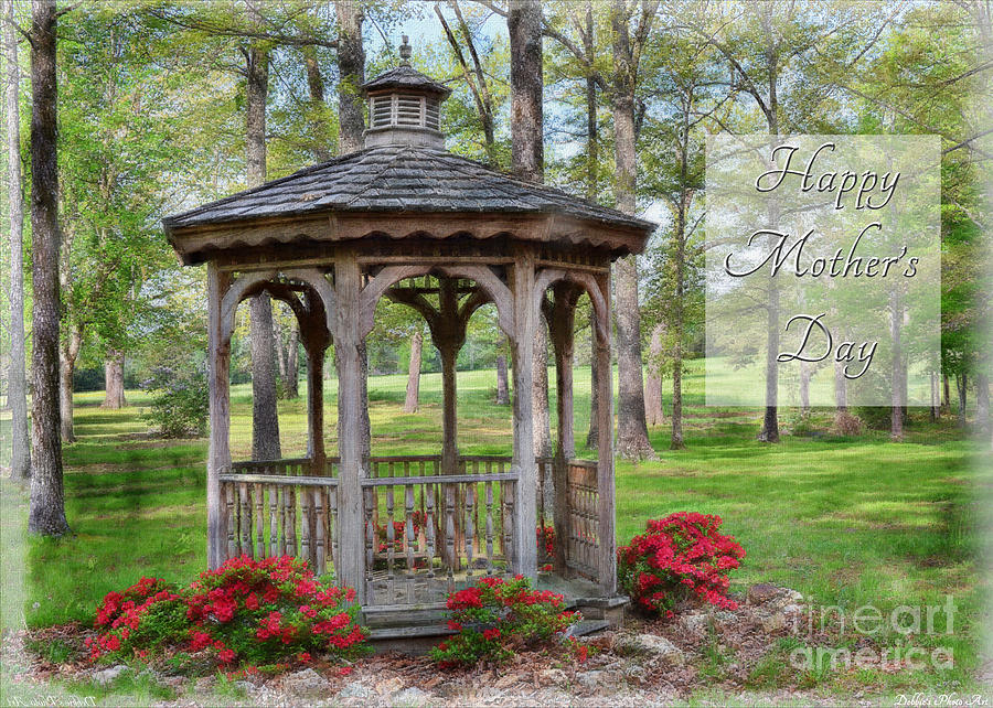 Spring Gazebo photoart Mothers Day Photograph by Debbie Portwood