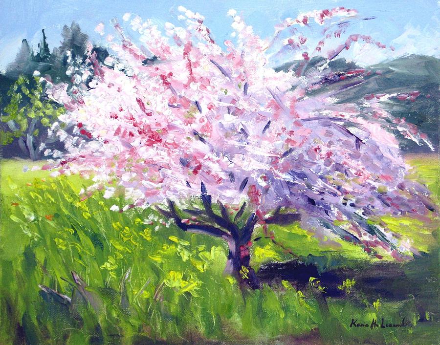 Spring Glory Painting by Karin Leonard - Fine Art America