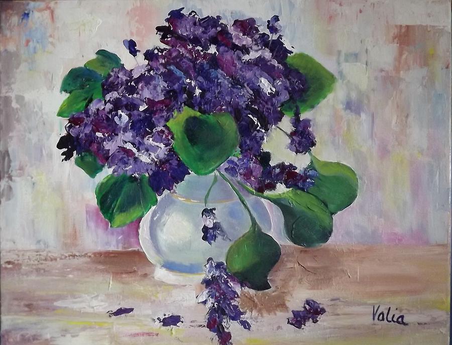 Spring has Sprung Painting by Valerie Curtiss