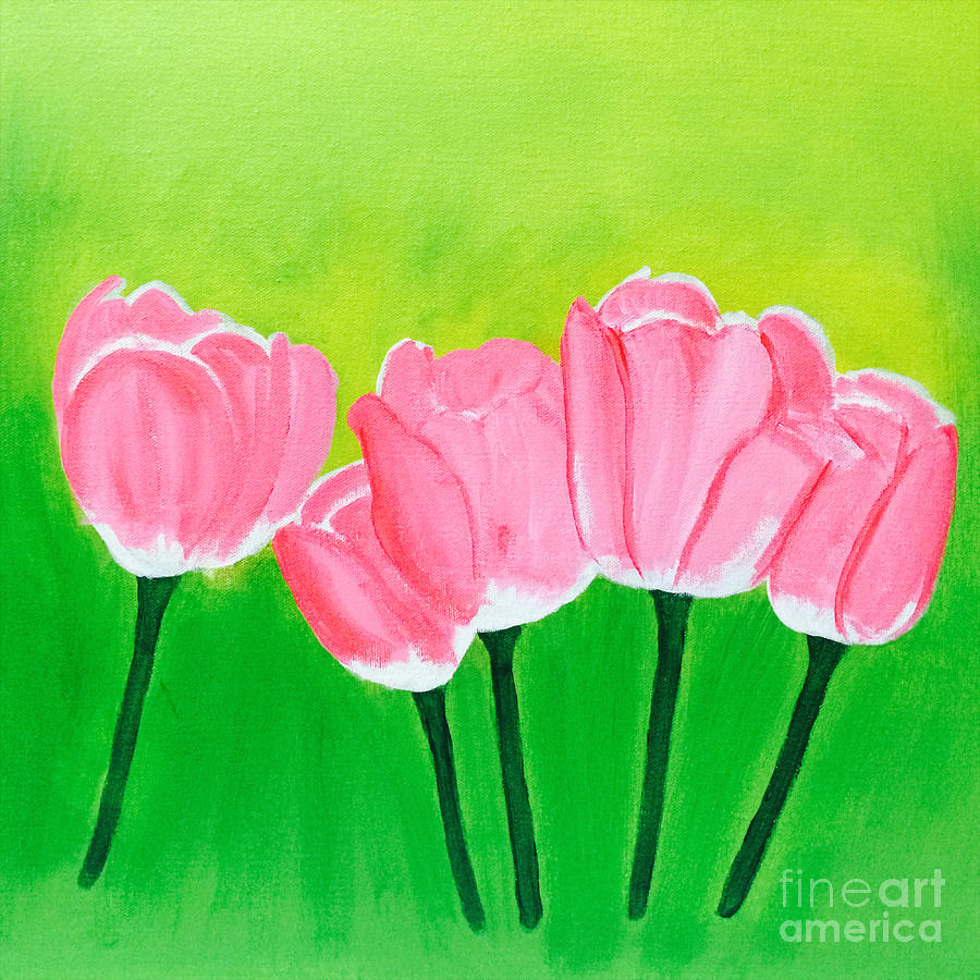 Spring IIi Painting by Anita Lewis