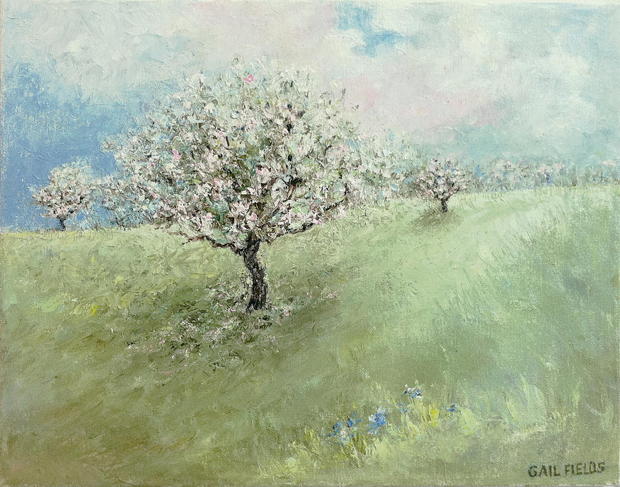 APPLE Blossom Time Spring time orders painting