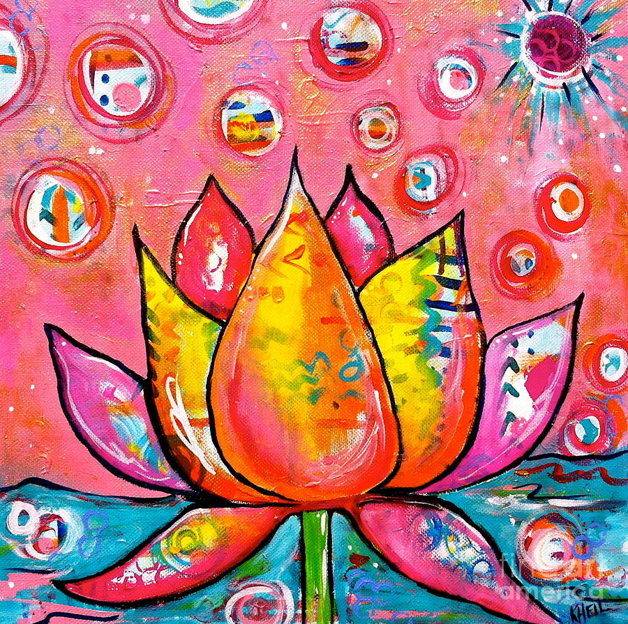 Spring in India Painting by Kim Heil