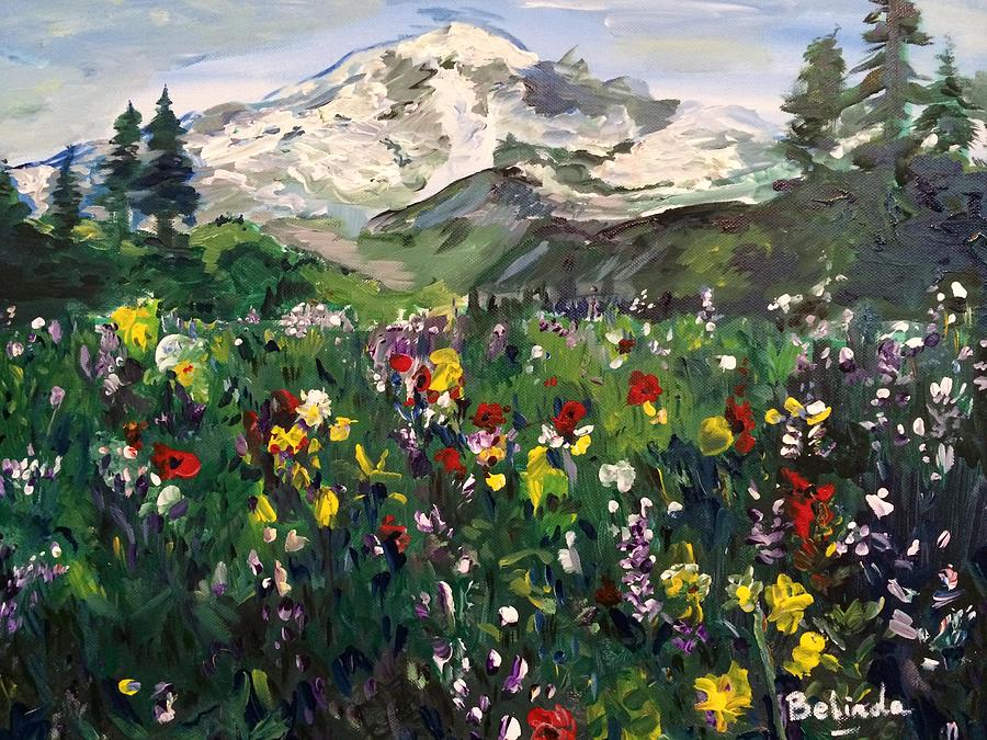 Spring in my Heart Painting by Belinda Low