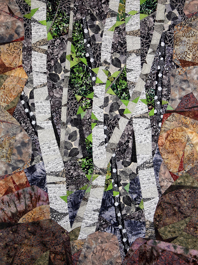 Trees Tapestry - Textile - Spring in the Mountains by Linda Beach Trees Tapestry - Textile - Spring in the Mountains by Linda Beach