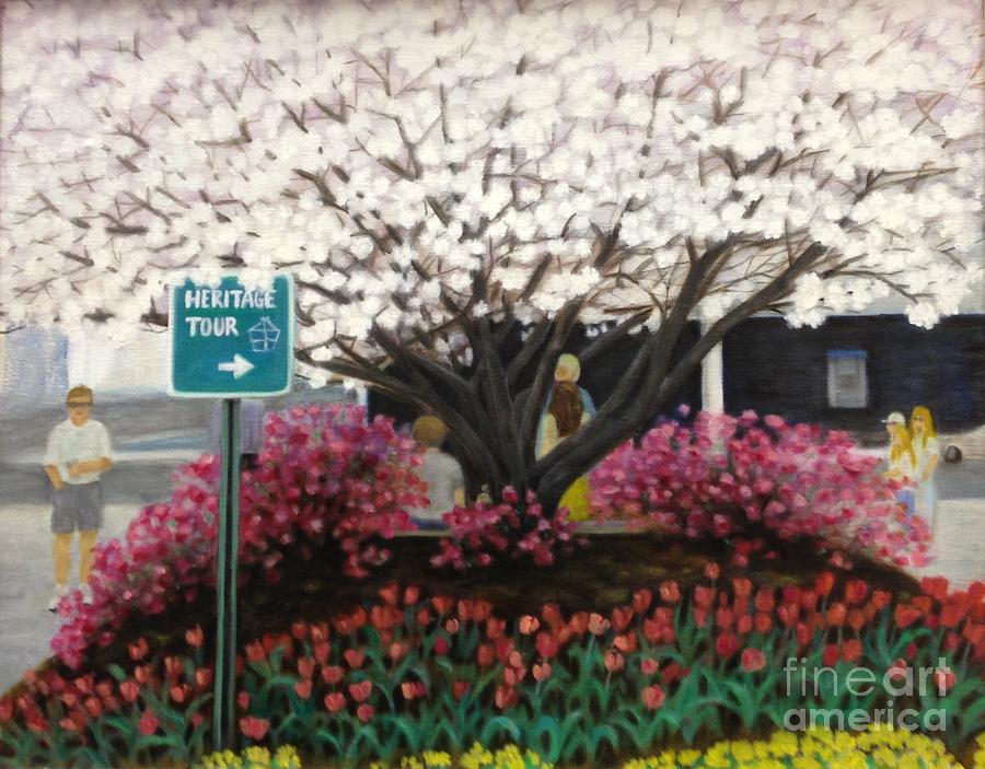 Spring in the South Painting by M J Venrick
