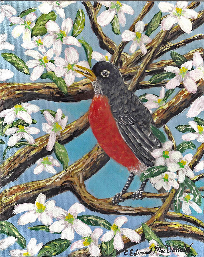 Spring Is Coming  Painting by Carey MacDonald