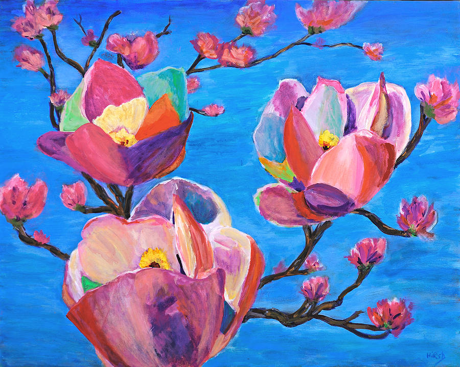 Impressionism Painting - Spring is Here by Cathy Hirsh